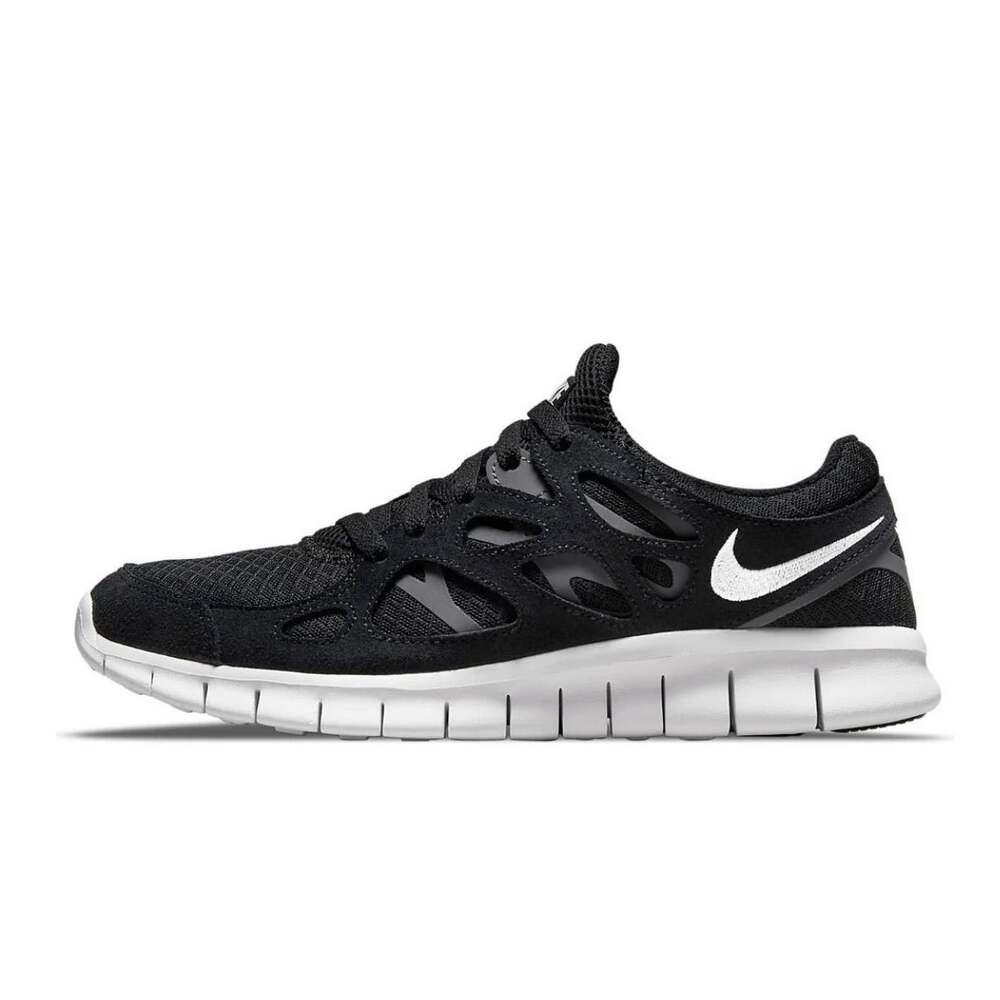 Nike Free Run 2 Men’s Mesh Black White Sneakers Size 9